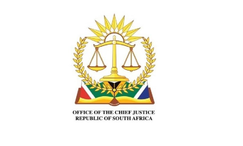 Business continuity Management vacancy- DPSA VACANCIES CIRCULAR 18 OF 2024 4 picture of office of the chief justice logo