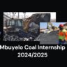 Mbuyelo Coal Internship 2024/2025 2 Mbuyelo Coal Internship 2024/2025