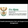 Department of Health Administration Clerk Job (Support Services - Contract Management) 3 Department of Health Administration Clerk Job (Support Services - Contract Management)