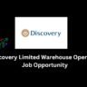 Discovery Limited Warehouse Operator Job Opportunity 3 Discovery Limited Warehouse Operator Job Opportunity