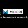 Moore Accountant Internships 2024 2 Moore Accountant Internships 2024