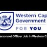 Personnel Officer Job in Western Cape 3 Personnel Officer Job in Western Cape