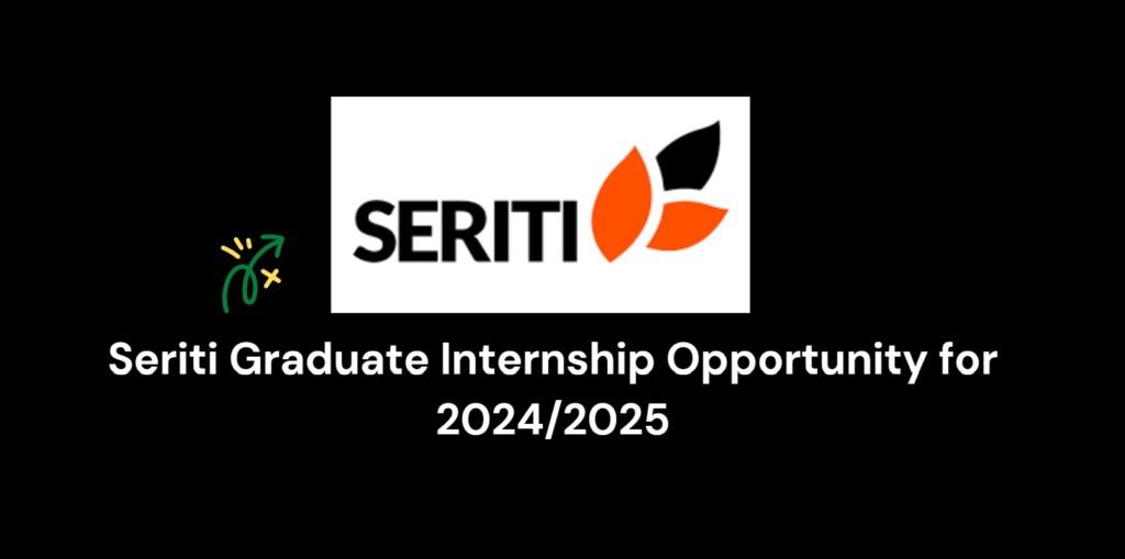 Seriti Graduate Internship Opportunity for 2024/2025 3 Seriti Graduate Internship Opportunity for 2024/2025