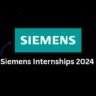 Siemens Internships 2024 2 Siemens Internships 2024