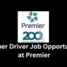 Trainer Driver Job Opportunity at Premier 3 Trainer Driver Job Opportunity at Premier