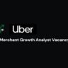 Uber Merchant Growth Analyst Vacancy 2 Uber Merchant Growth Analyst Vacancy