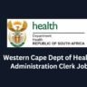 Western Cape Dept of Health Administration Clerk Job Opportunity 3 Western Cape Dept of Health Administration Clerk Job Opportunity