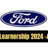 Ford Learnership 2024 -Apply 2 Ford Learnership 2024 -Apply