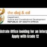 Magistrate Office looking for an Interpreter - Apply with Grade 12