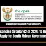 DPSA Vacancies Circular 42 of 2024: 15 November 2024 - Apply for South African Government Jobs 2 DPSA Vacancies Circular 42 of 2024 15 November 2024 - Apply for South African Government Jobs