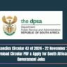 DPSA Vacancies Circular 43 of 2024 – 22 November 2024 : Download Circular PDF & Apply for South African Government Jobs 3 DPSA Vacancies Circular 43 of 2024 – 22 November 2024 - Download Circular PDF & Apply for South African Government Jobs