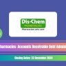 Dis-Chem Pharmacies: Accounts Receivable Debt Administrator Job 2 Dis-Chem Pharmacies: Accounts Receivable Debt Administrator Job