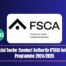 Financial Sector Conduct Authority (FSCA) Internship Programme 2024/2025 2 Financial Sector Conduct Authority (FSCA) Internship Programme 2024/2025