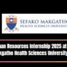 Human Resources Internships 2025 at Sefako Makgatho Health Sciences University (SMU) 3 Human Resources Internship 2025 at Sefako Makgatho Health Sciences University (SMU)